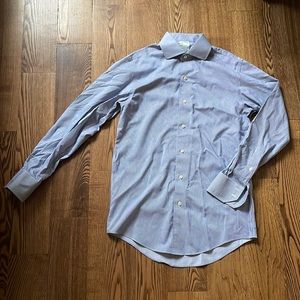 Brooks Brothers Navy Mens Dress Shirt - 14.5 / 32